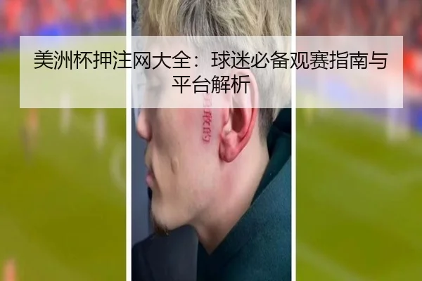美洲杯押注网大全：球迷必备观赛指南与平台解析